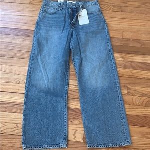 Levi’s Ribcage Straight Ankle Jeans